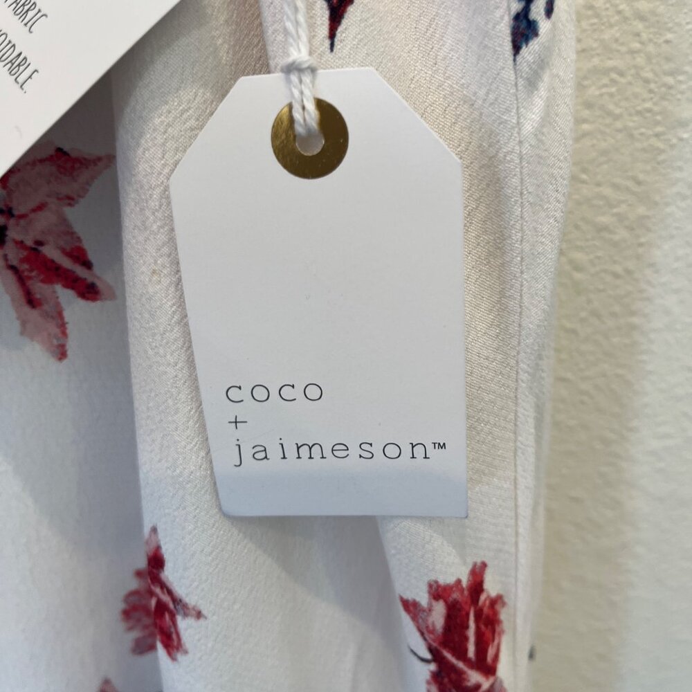 Nwt Coco & Jaimeson Sleeveless Floral Dress Knee … - image 4